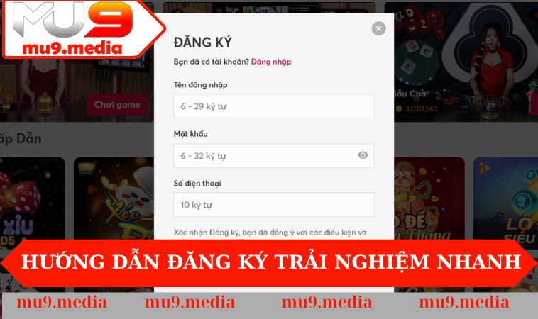 Hướng dẫn đăng ký, truy cập trải nghiệm siêu nhanh